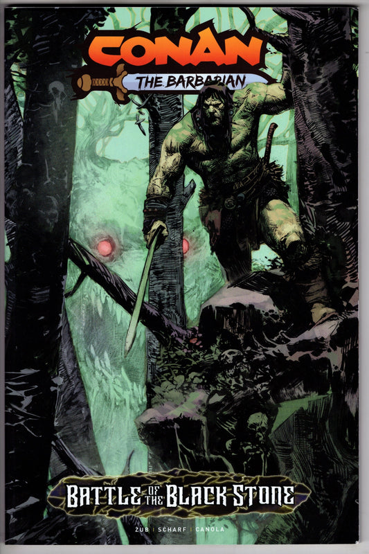 Titan TRADE CONAN BARBARIAN BATTLE BLACK STONE TP REG ED (MR)