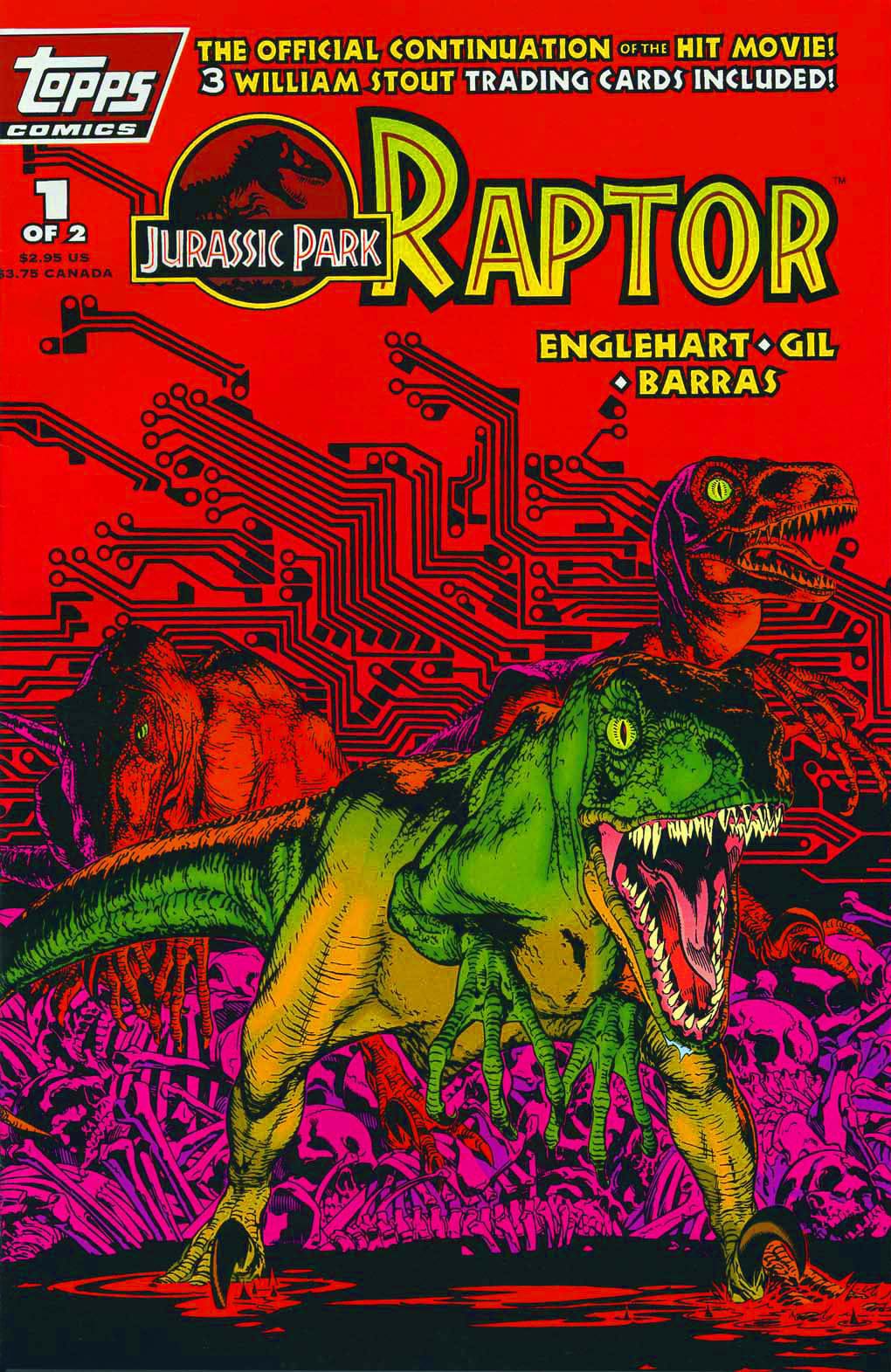 Topps Comics Comics Jurassic Park: Raptor #1 [FINE]