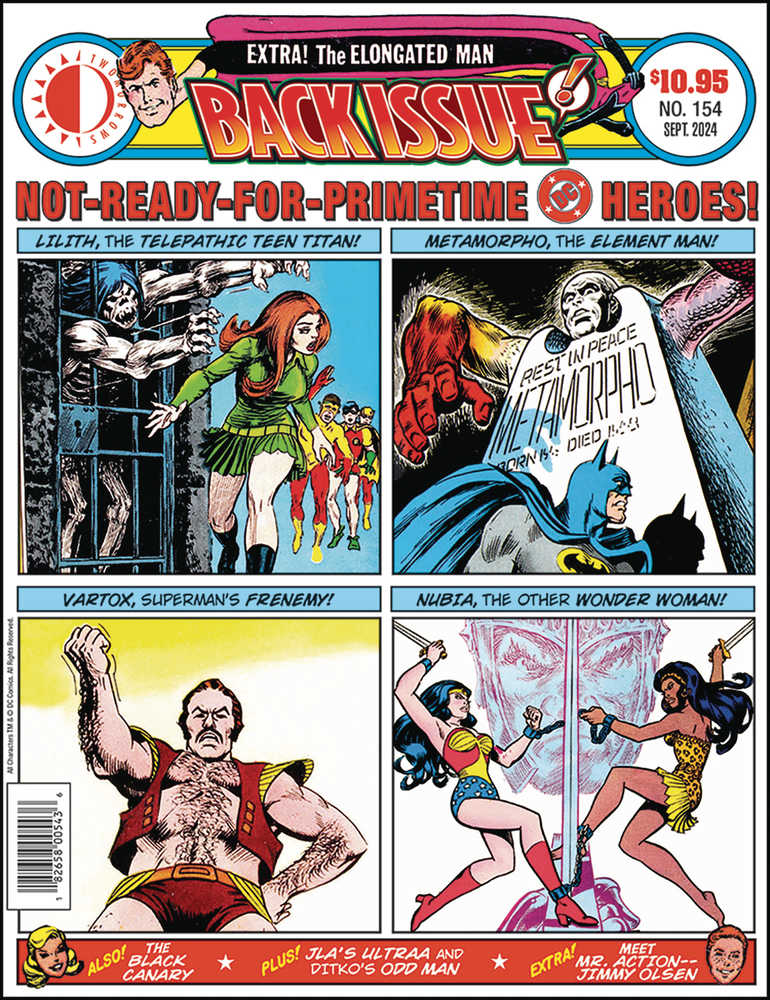 TWOMORROWS PUBLISHING COMIC BOOK Back Issue #154