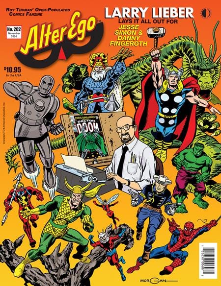 TwoMorrows Publishing NEW THIS WEEK ALTER EGO #202 (VF/NM)