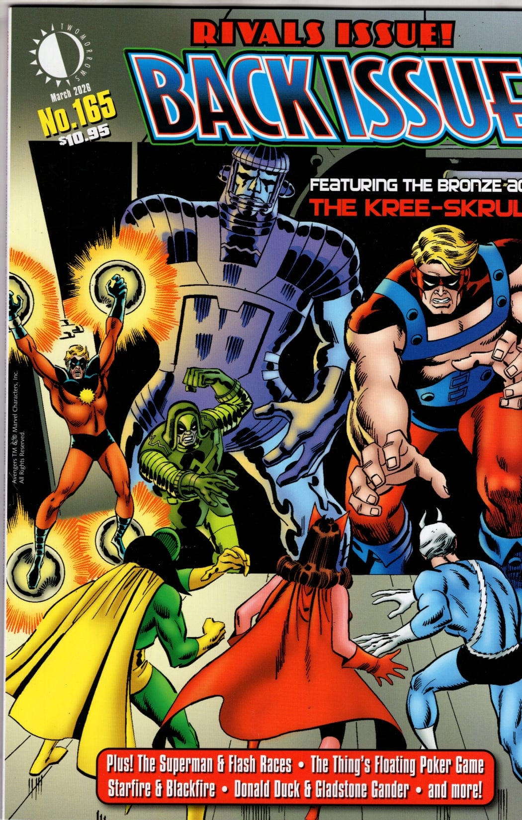 TwoMorrows Publishing NEW THIS WEEK BACK ISSUE #165 (VF/NM)