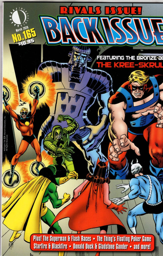 TwoMorrows Publishing NEW THIS WEEK BACK ISSUE #165 (VF/NM)