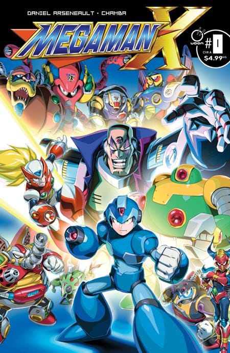 UDON Entertainment NEW THIS WEEK MEGA MAN X #0 (OF 5) CVR A JEFFREY CRUZ (VF/NM)
