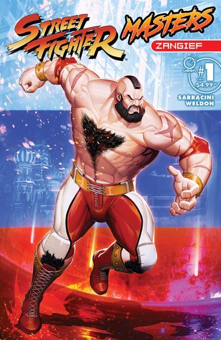 UDON Entertainment NEW THIS WEEK STREET FIGHTER MASTERS ZANGIEF #1 (ONE SHOT) CVR A GENZOMAN