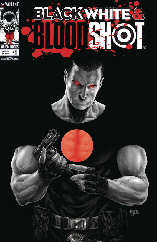 VALIANT COMIC BOOK Black White & Bloodshot #1 (Of 4) Cover A Fajardo (Mature)
