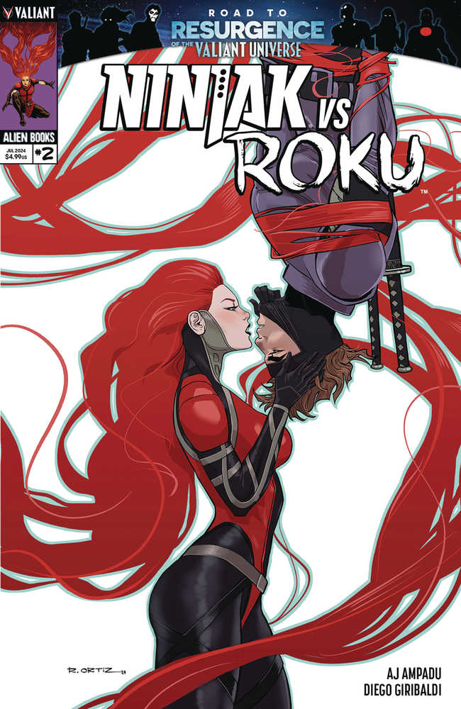 VALIANT COMIC BOOK Ninjak vs Roku #2 (Of 4) Cover B Ortiz