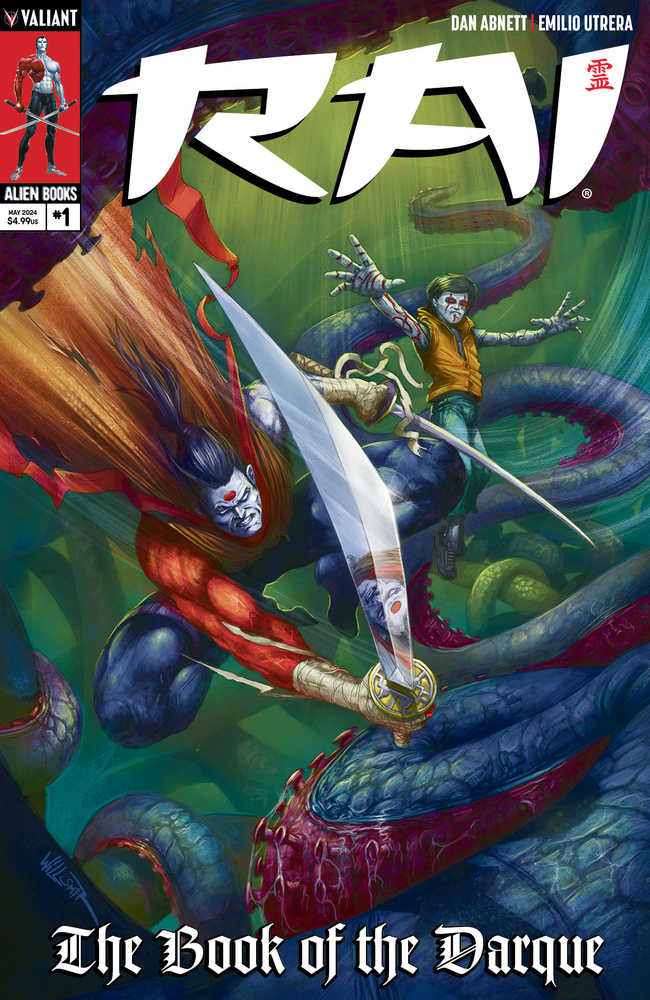 VALIANT COMIC BOOK Rai Book Of Darque #1 (Of 2) Cover A Willsmer
