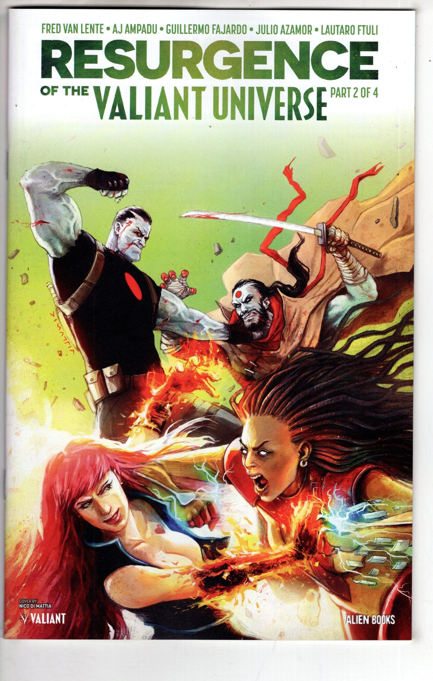 VALIANT COMIC BOOK Resurgence #2 (Of 4) Cover A Di Mattia