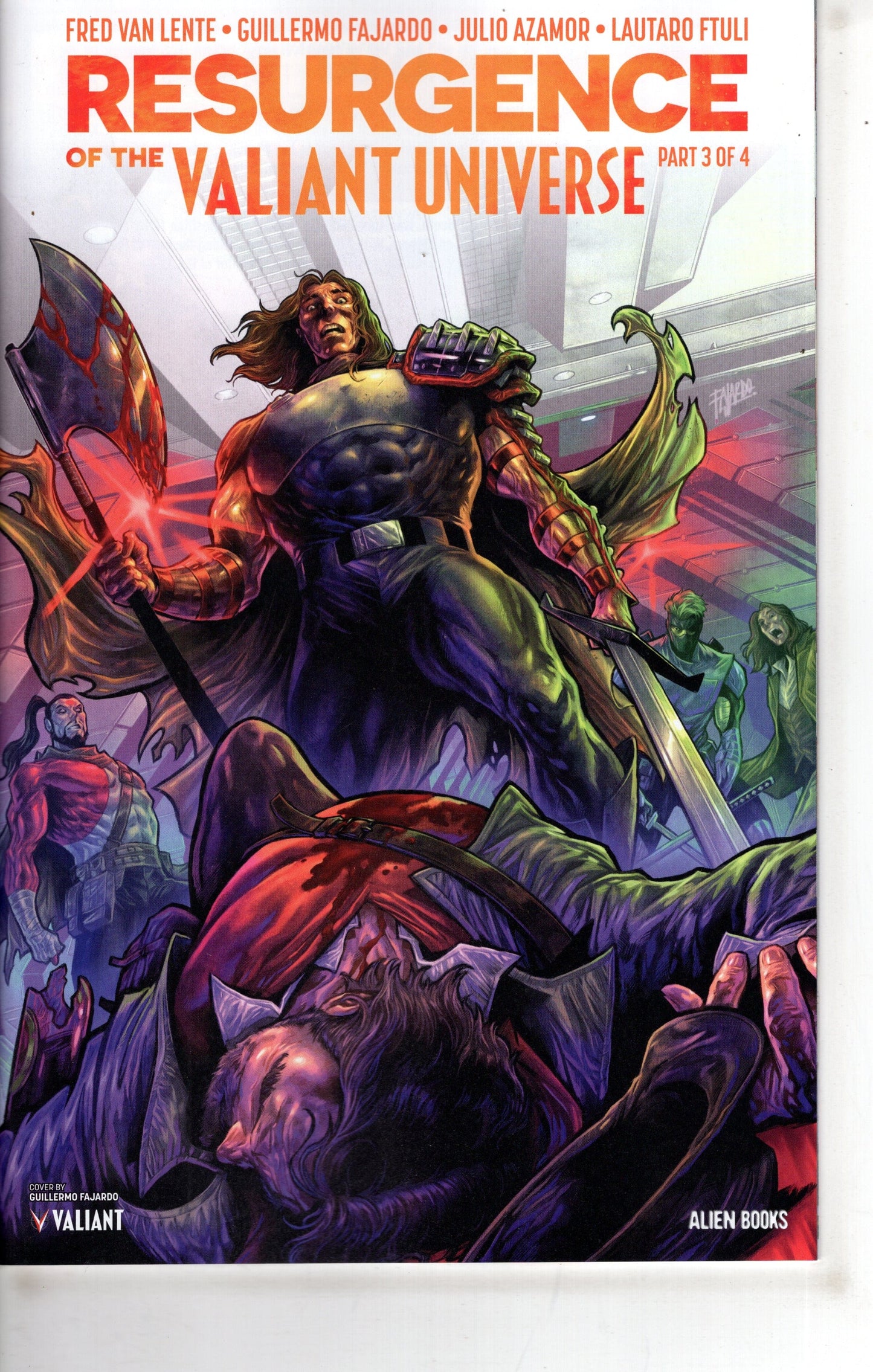 VALIANT COMIC BOOK Resurgence #3 (Of 4) Cover A Fajardo