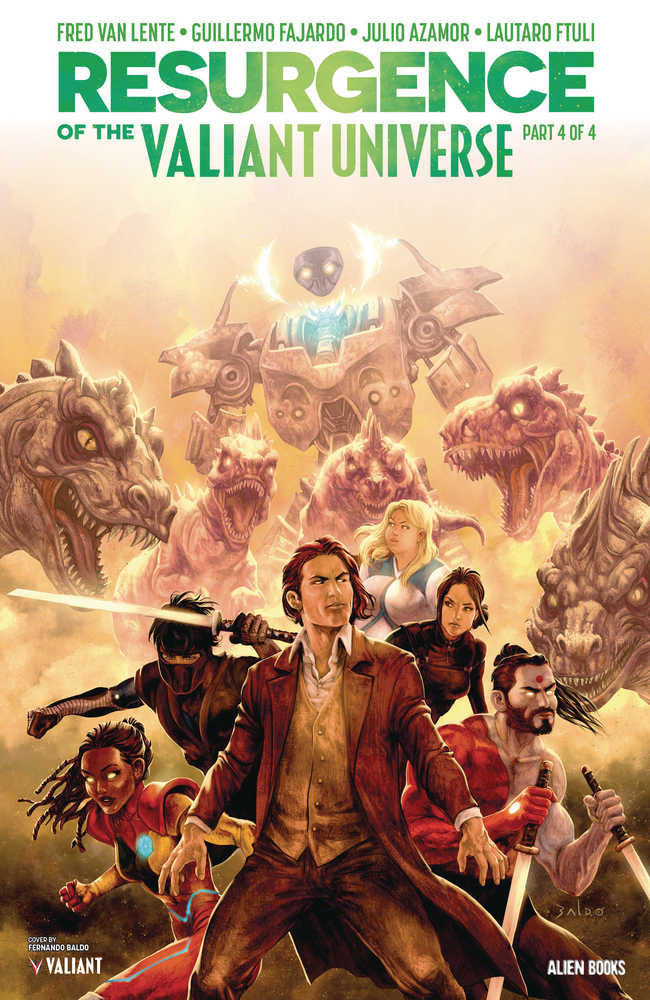 VALIANT COMIC BOOK Resurgence #4  Cover A Comic Book