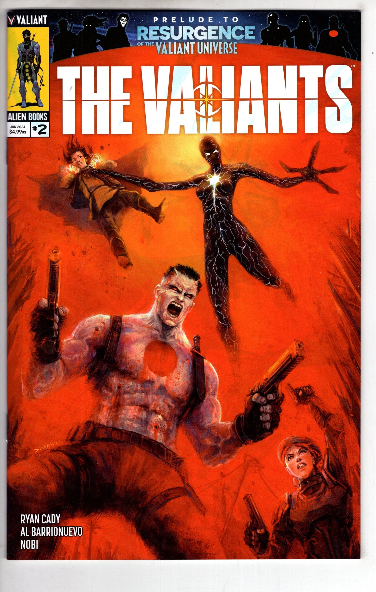 VALIANT COMIC BOOK Valiants (2024) #2 (Of 4) Cover A Di Mattia
