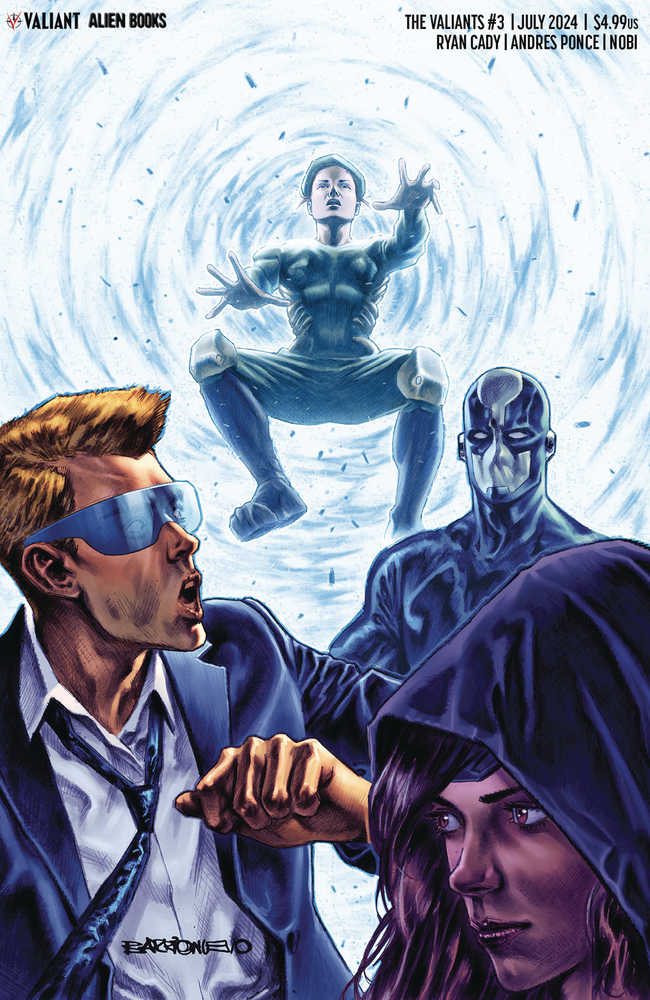VALIANT COMIC BOOK Valiants (2024) #3 (Of 4) Cover C Barrionuevo Virgin