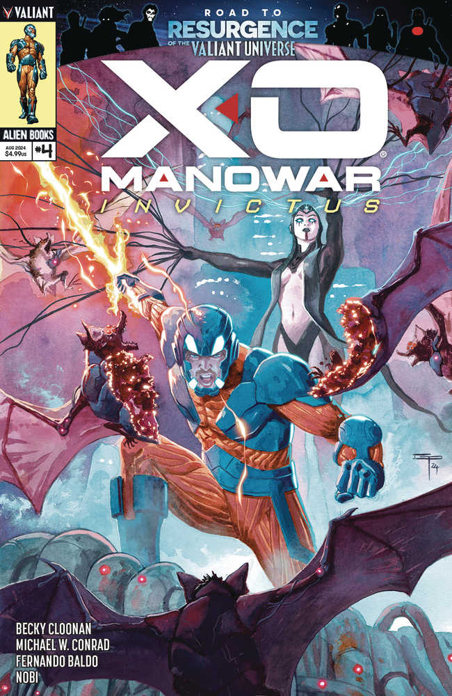 VALIANT COMIC BOOK X-O Manowar Invictus #4 (Of 4) Cover A Peralta