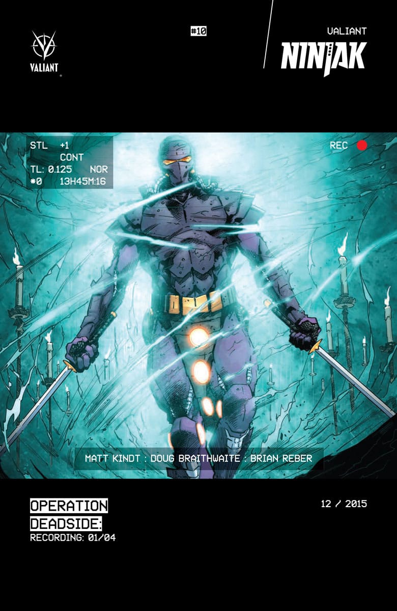 VALIANT ENTERTAINMENT LLC COMIC BOOK NINJAK #10 CVR C HAIRSINE (NEW ARC) (FN/VF)