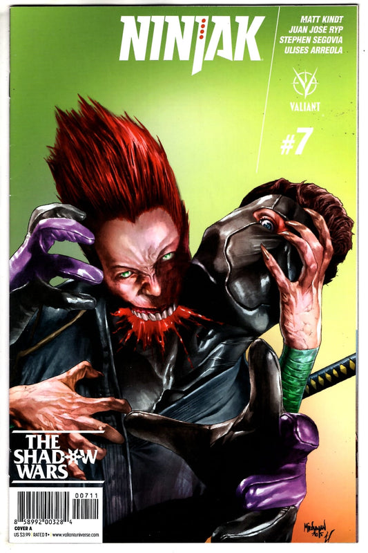 VALIANT ENTERTAINMENT LLC COMIC BOOK NINJAK #7 CVR A SUAYAN (FN/VF)