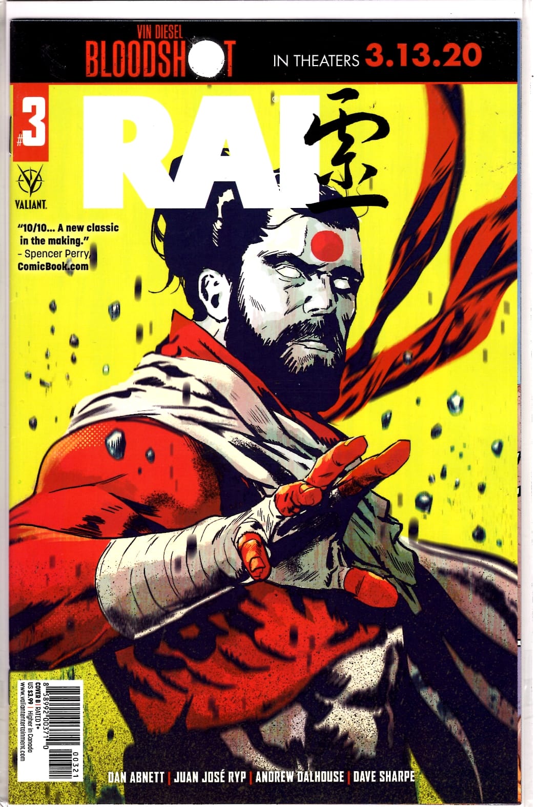 VALIANT ENTERTAINMENT LLC COMIC BOOK RAI (2019) #3 CVR B WALSH (VF/NM)
