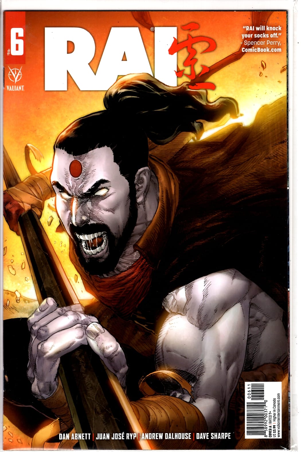 VALIANT ENTERTAINMENT LLC COMIC BOOK RAI (2019) #6 CVR A DIAZ (VF/NM)