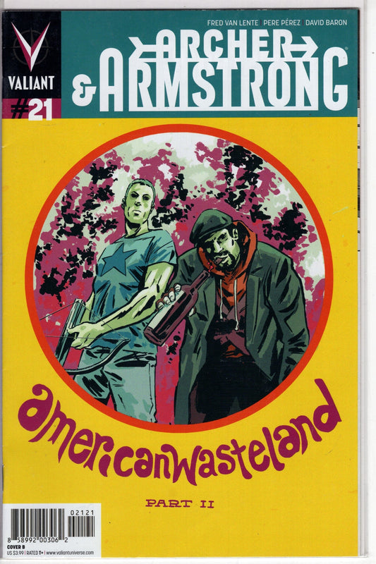 VALIANT ENTERTAINMENT LLC Comics ARCHER & ARMSTRONG #21 CVR B WALSH