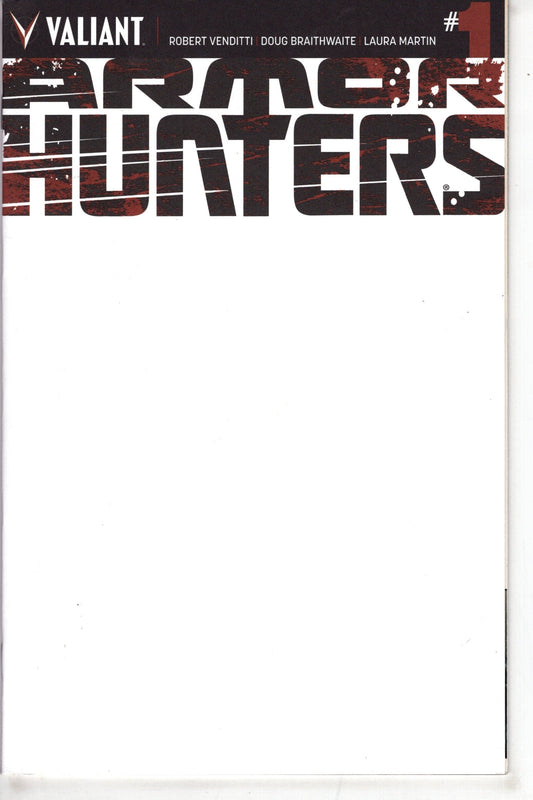 VALIANT ENTERTAINMENT LLC Comics ARMOR HUNTERS #1 (OF 4) BLANK CVR