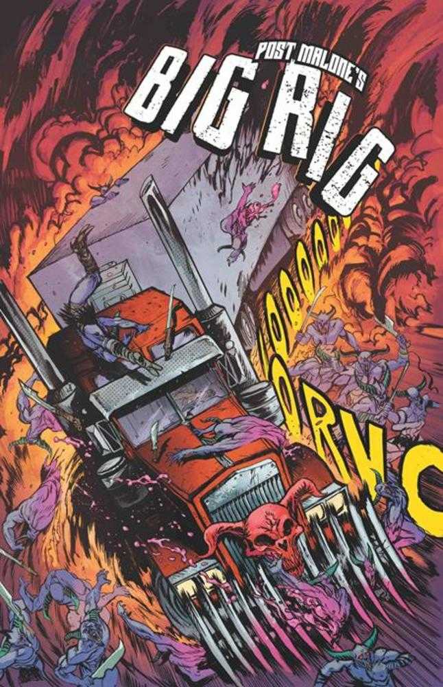 Vault Comics COMIC BOOK Big Rig #1 Cover G 1 in 10 Daniel Warren Johnson Variant
