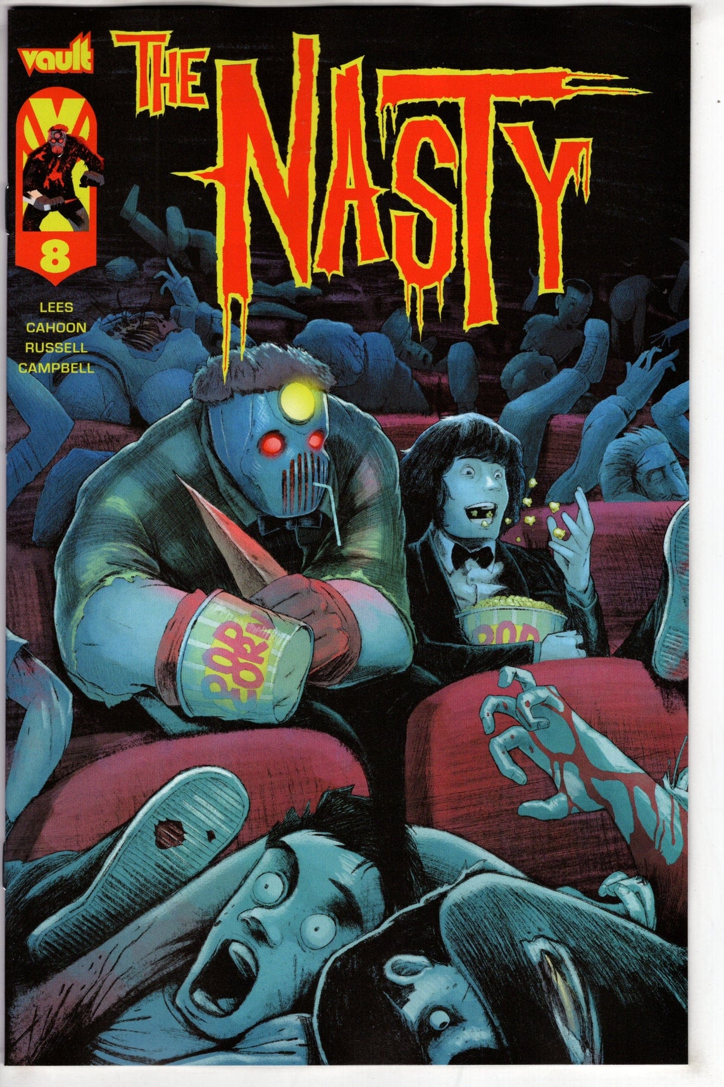 VAULT COMICS COMIC BOOK Nasty #8 (Of 8) Cover A Adam Cahoon