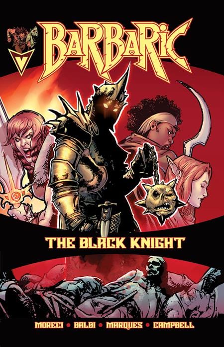 Vault Comics NEW THIS WEEK BARBARIC THE BLACK KNIGHT #1 (ONE SHOT) CVR A NATHAN GOODEN