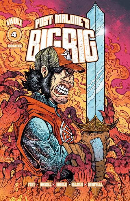 Vault Comics NEW THIS WEEK BIG RIG #4 CVR G INC 1:10 MARIA WOLF VAR