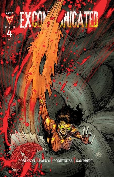 Vault Comics NEW THIS WEEK EXCOMMUNICATED #4 CVR B INC 1:10 TIAGO PALMA VAR (VF/NM)