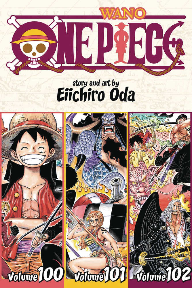 VIZ MEDIA LLC COMIC BOOK One Piece 3 in 1 TPB Volume 34