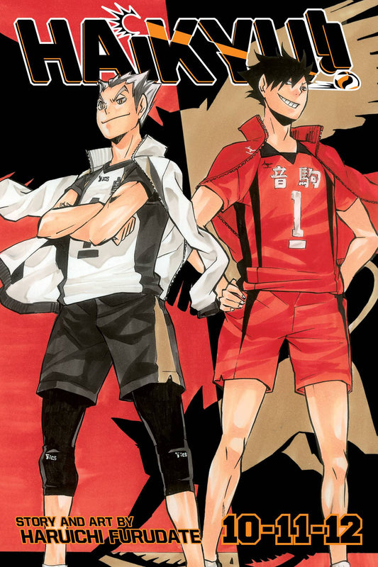 VIZ MEDIA LLC MANGA HAIKYU 3-IN-1 ED VOL 04