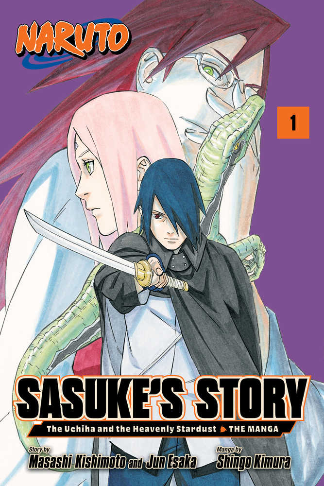 VIZ MEDIA LLC MANGA Naruto Sasukes Story Uchiha Heavenly Stardust Graphic Novel Volume 01