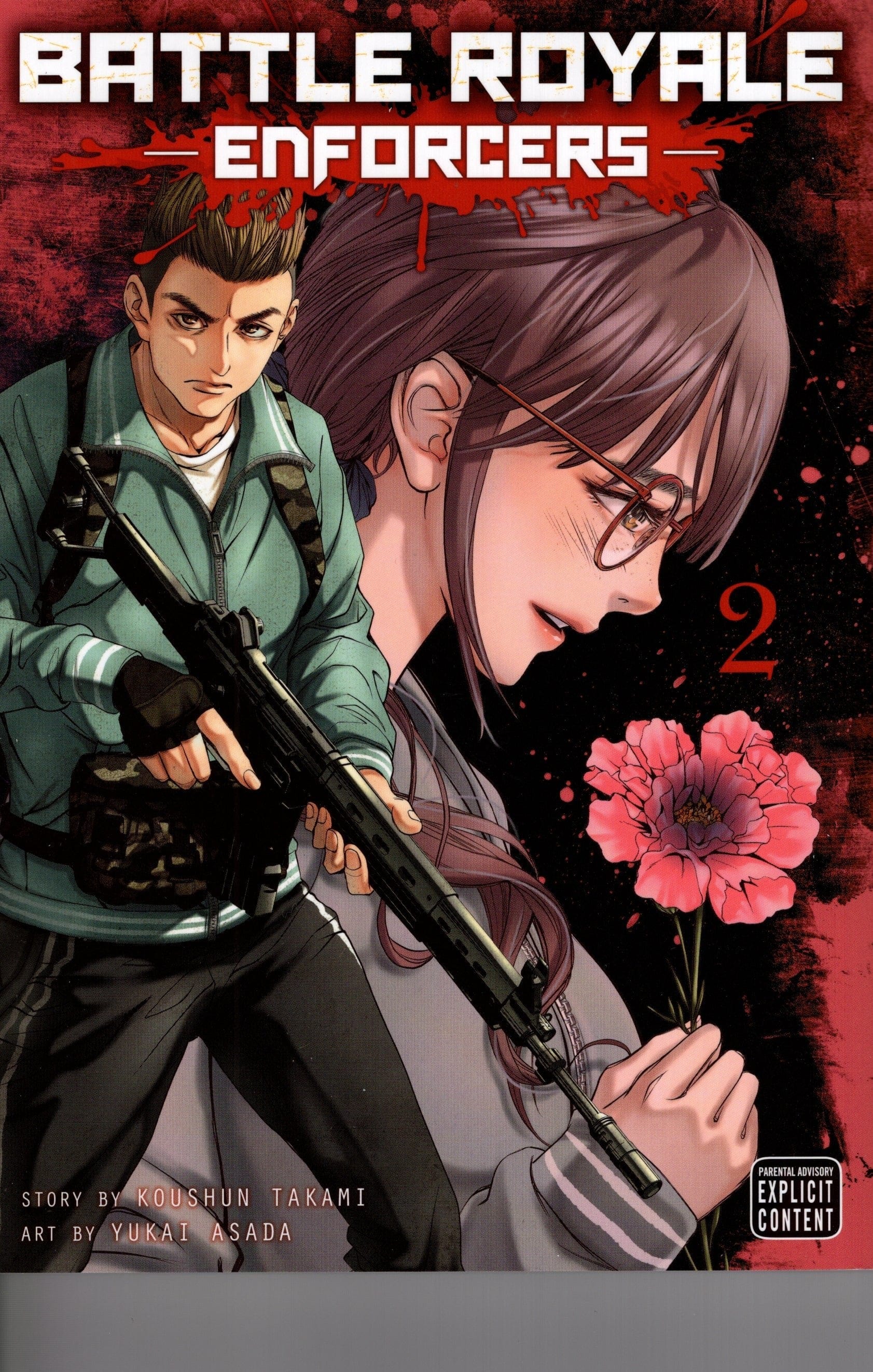 VIZ MEDIA LLC TRADE Battle Royale Enforcers Graphic Novel Volume 02
