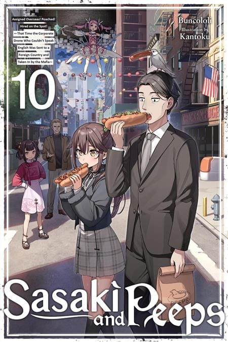 Yen Press NEW THIS WEEK SASAKI AND PEEPS LIGHT NOVEL VOL 10 (VF/NM)
