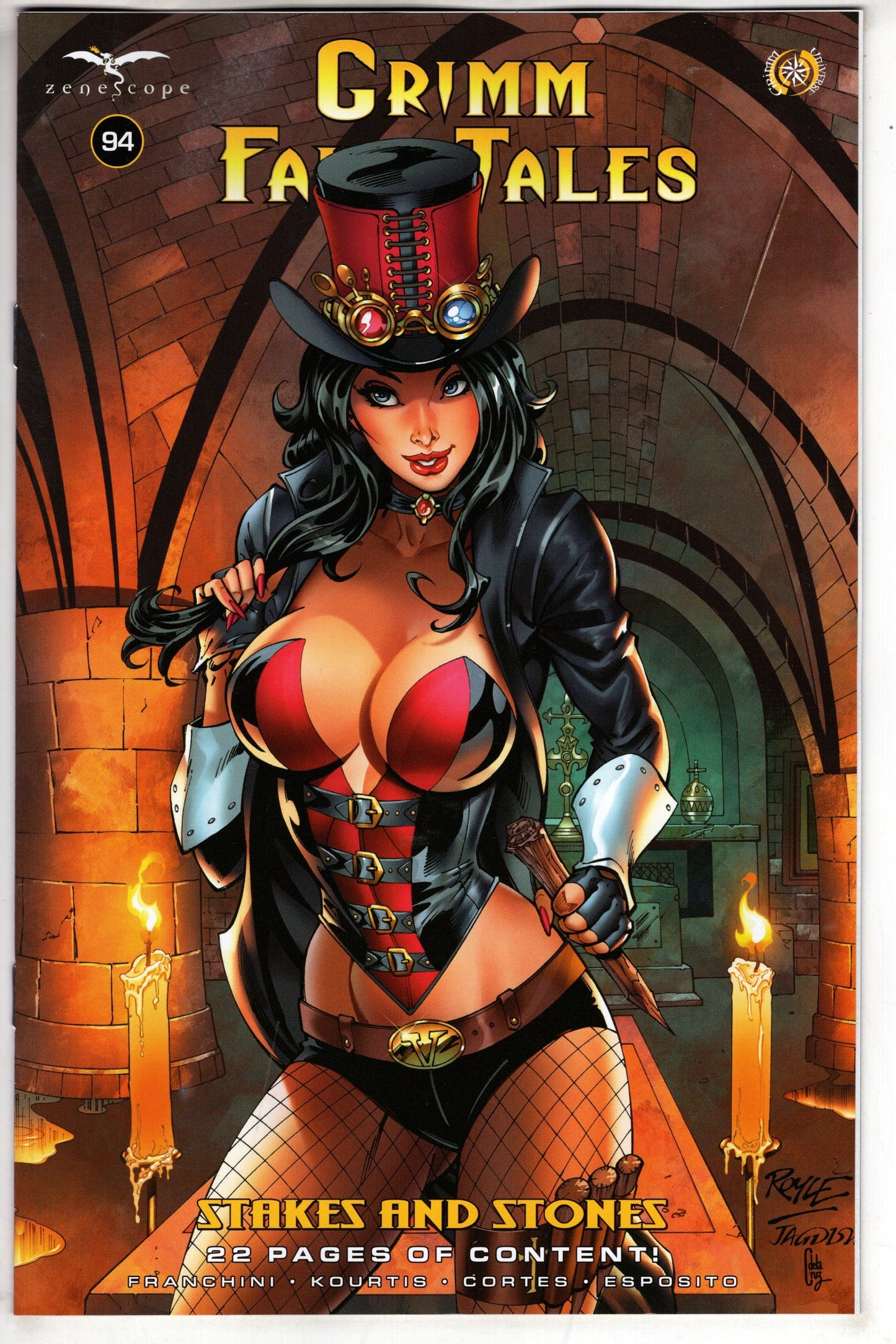 ZENESCOPE COMIC BOOK GRIMM FAIRY TALES #94 CVR C JOHN ROYLE