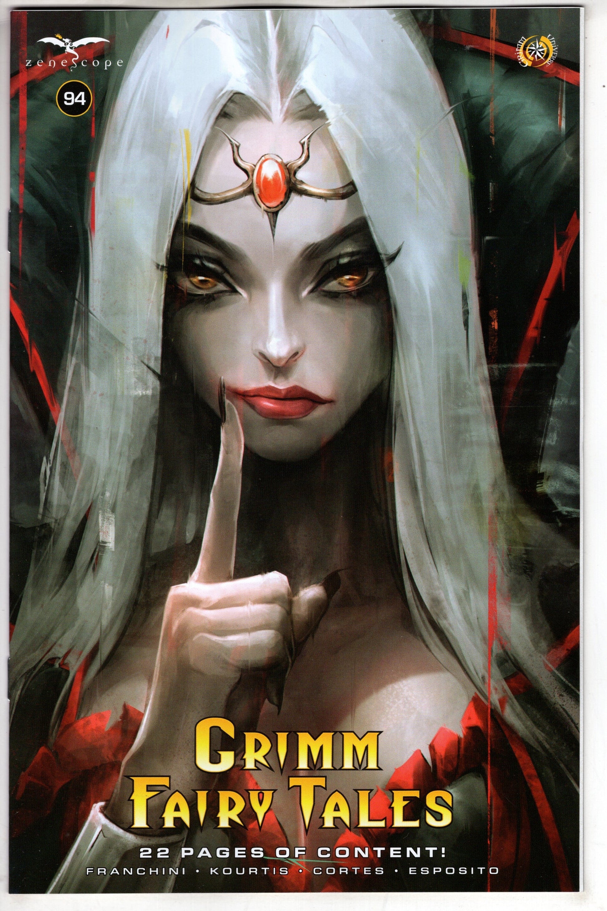 ZENESCOPE COMIC BOOK GRIMM FAIRY TALES #94 CVR D IVAN TAO