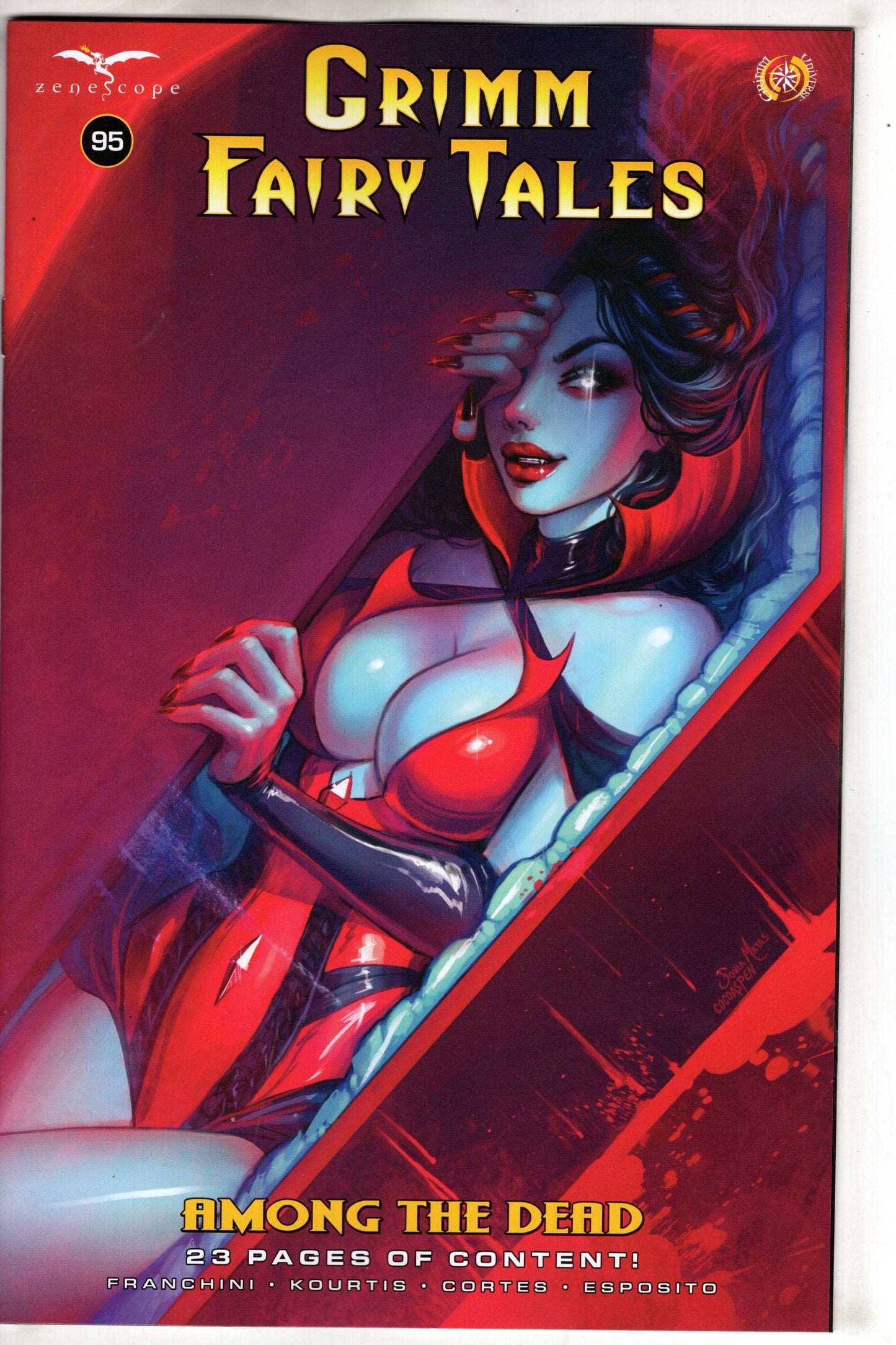 ZENESCOPE COMIC BOOK GRIMM FAIRY TALES #95 CVR C SONIA MATAS