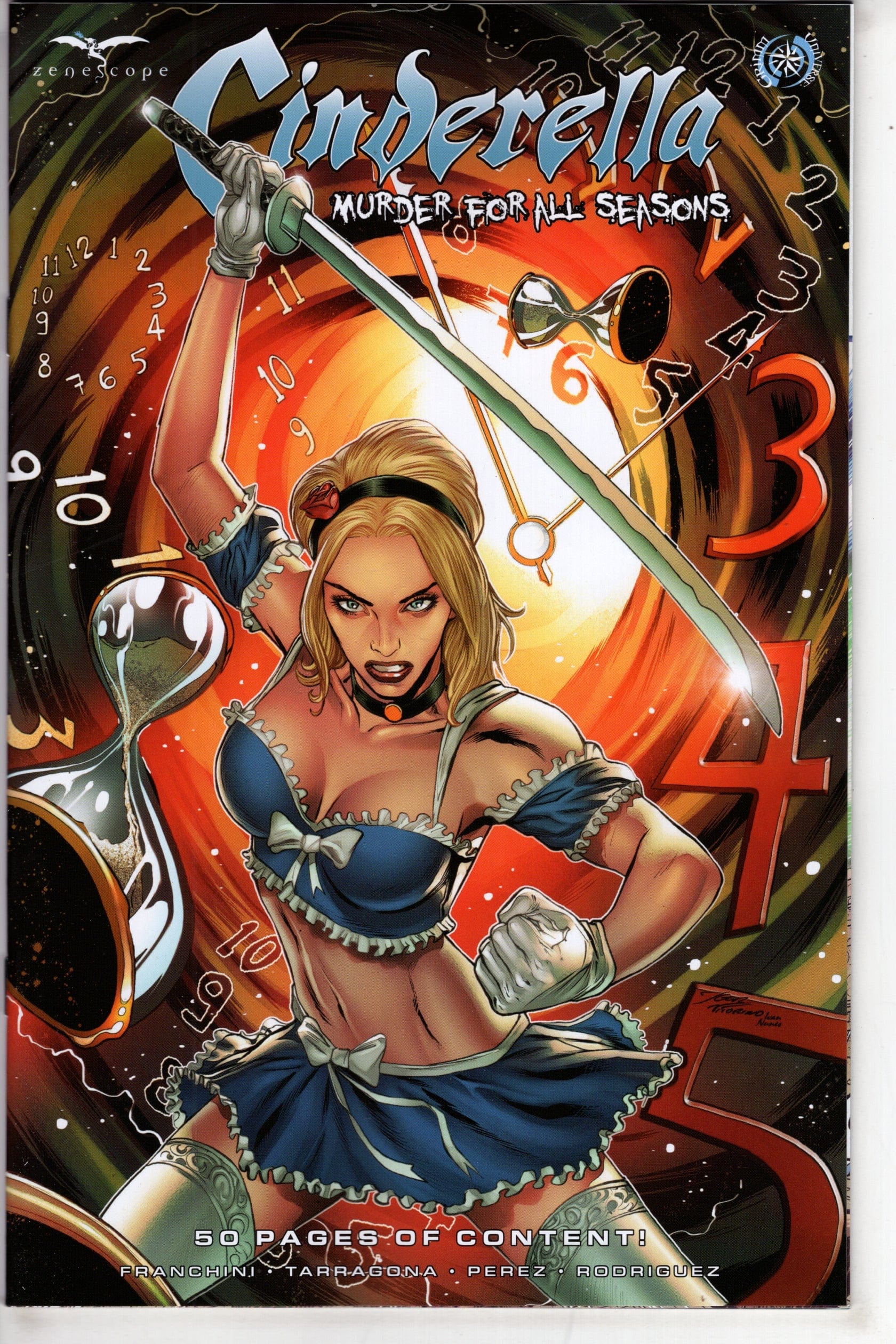 ZENESCOPE ENTERTAINMENT INC COMIC BOOK Cinderella Murder For All Seasons Cover A Igor Vitorino