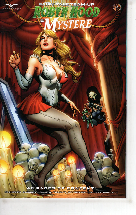 ZENESCOPE ENTERTAINMENT INC COMIC BOOK Fairy Tale Team-Up Robyn Hood & Mystere Cover D Sanapo