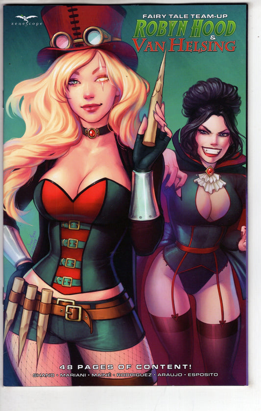 ZENESCOPE ENTERTAINMENT INC COMIC BOOK Fairy Tale Team-Up Robyn Hood & Van Helsing Cover C Matas