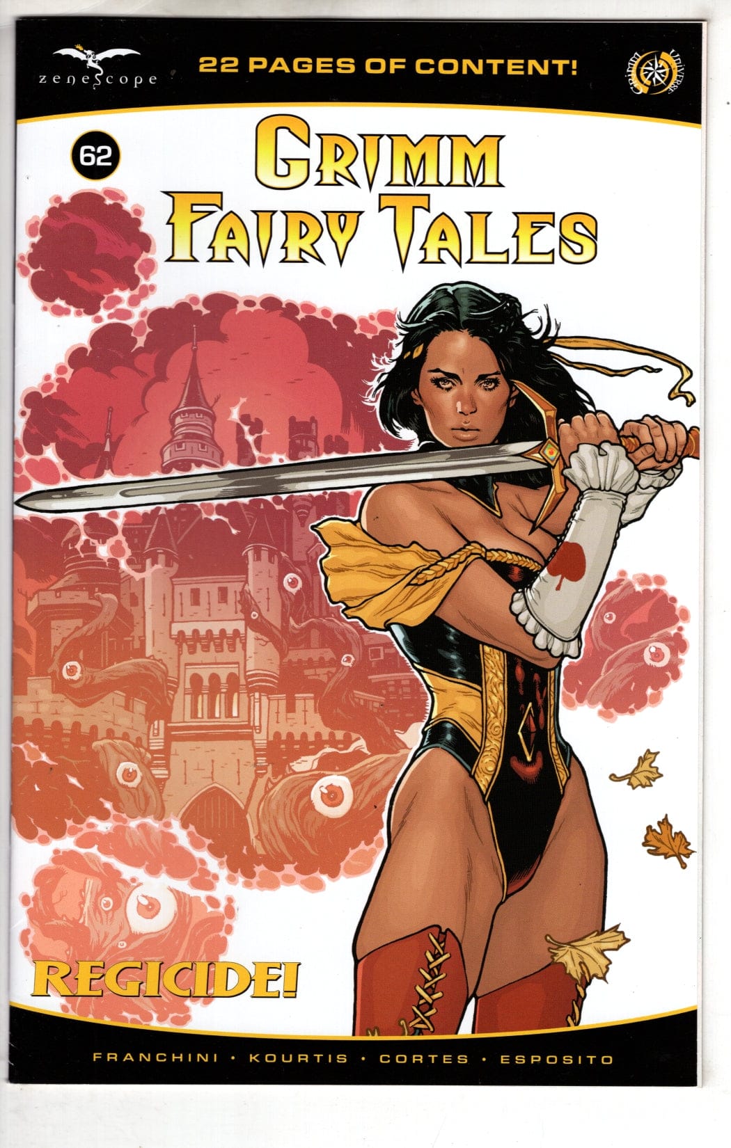 ZENESCOPE ENTERTAINMENT INC COMIC BOOK GRIMM FAIRY TALES #62 CVR A SPOKES (VF)