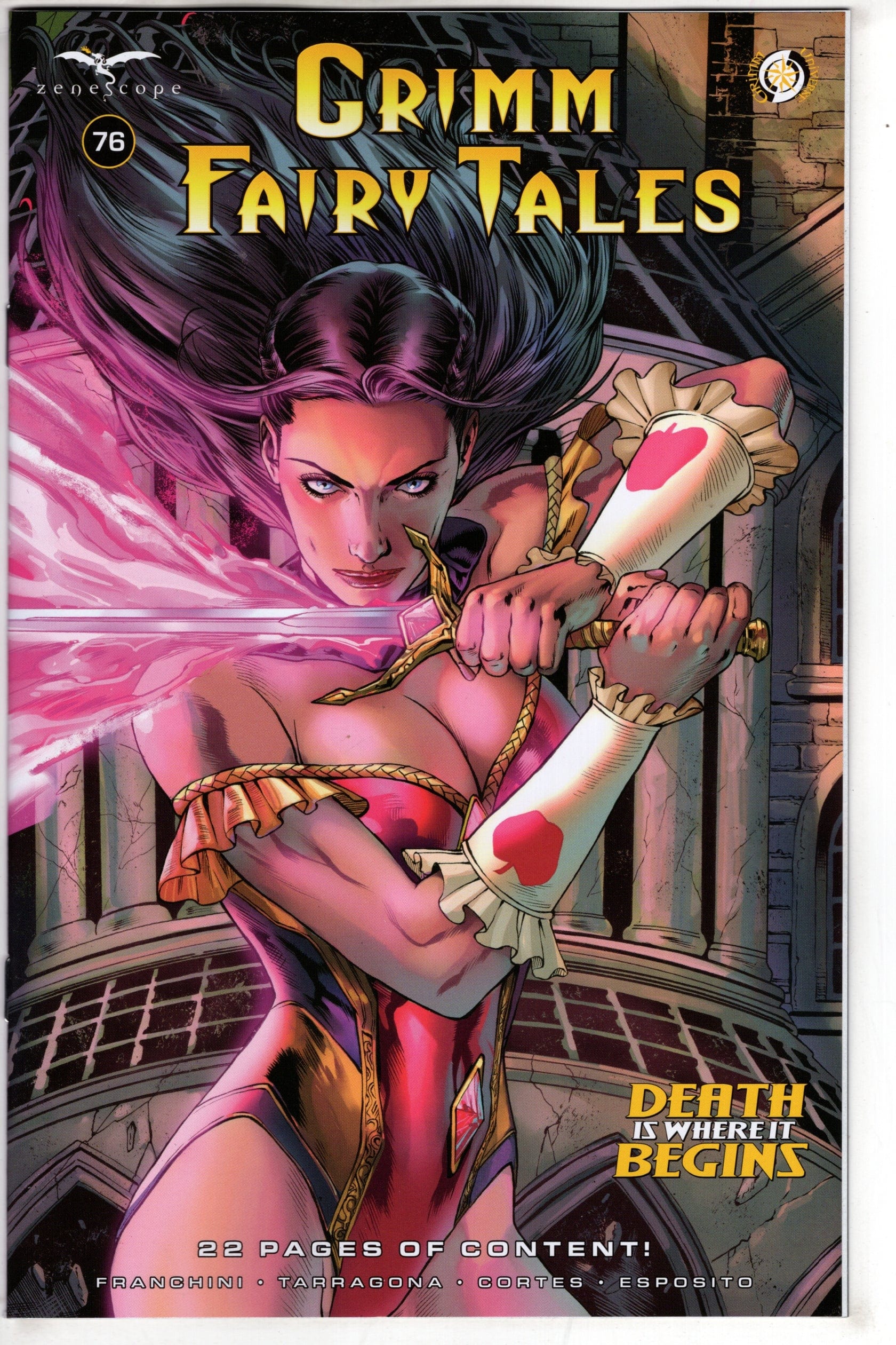 ZENESCOPE ENTERTAINMENT INC COMIC BOOK Grimm Fairy Tales #76 Cover A Vitorino