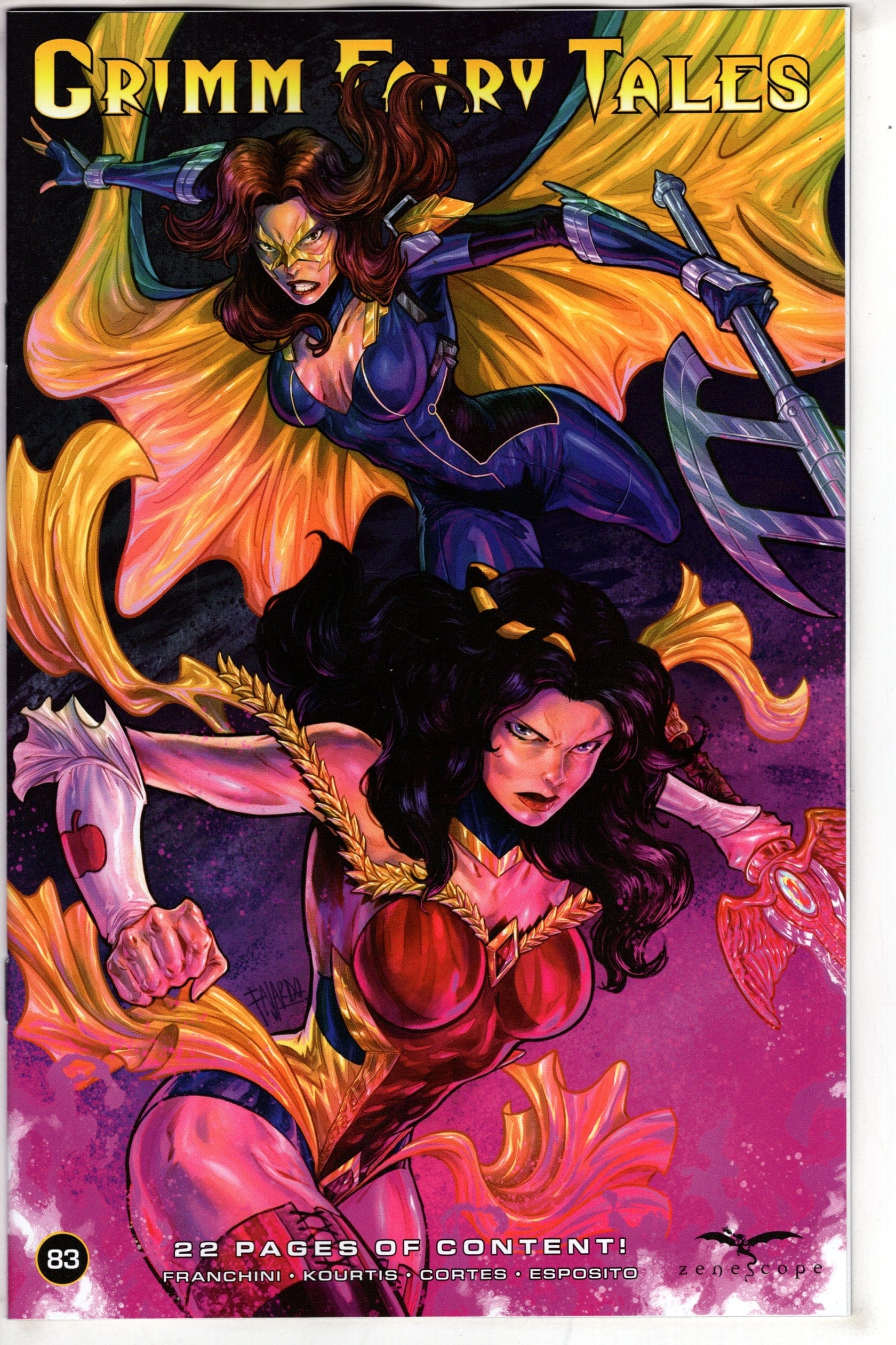 ZENESCOPE ENTERTAINMENT INC COMIC BOOK Grimm Fairy Tales #83 Cover B Guillermo Fajardo
