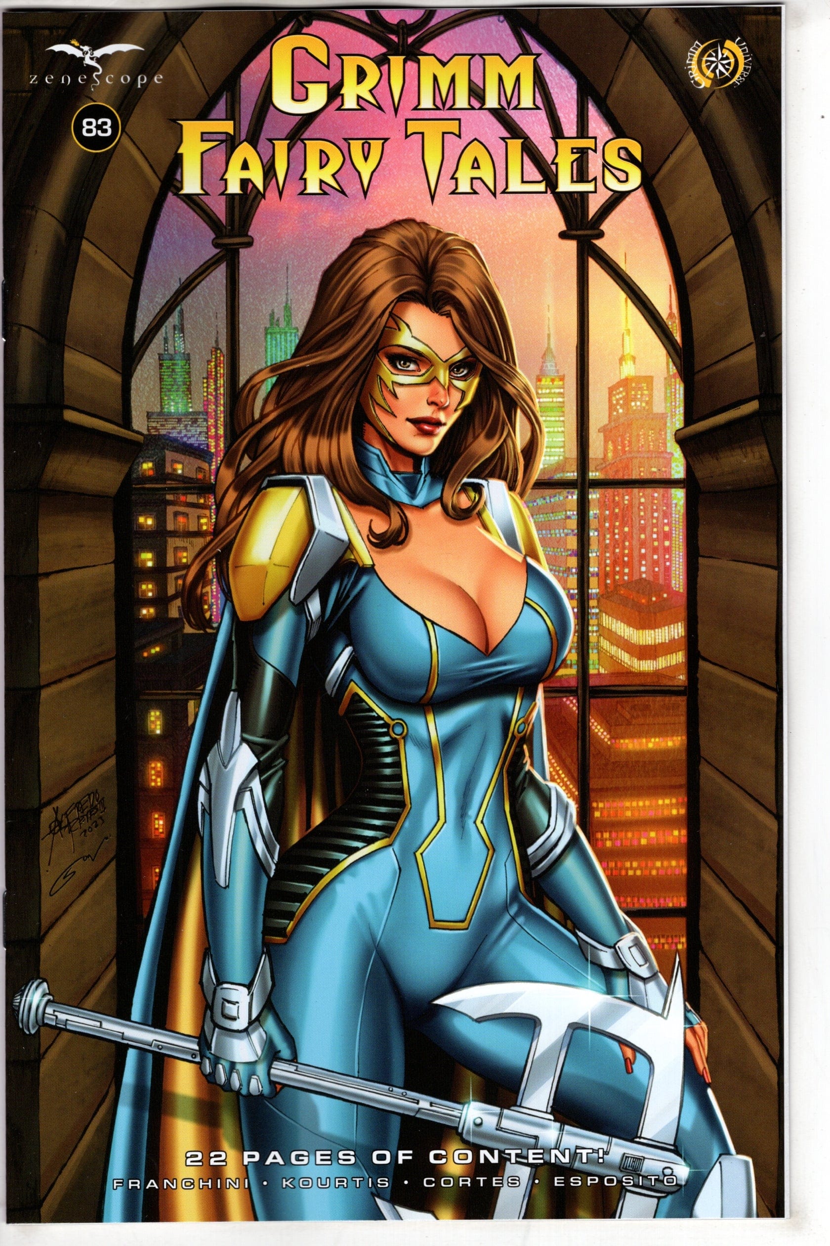ZENESCOPE ENTERTAINMENT INC COMIC BOOK Grimm Fairy Tales #83 Cover C Alfredo Reyes
