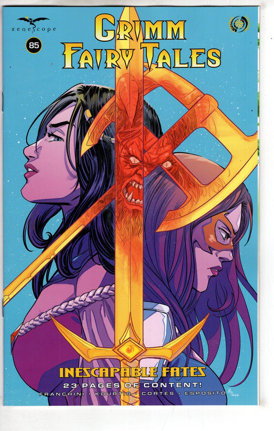 ZENESCOPE ENTERTAINMENT INC COMIC BOOK Grimm Fairy Tales #85 Cover B Manuel Preitano