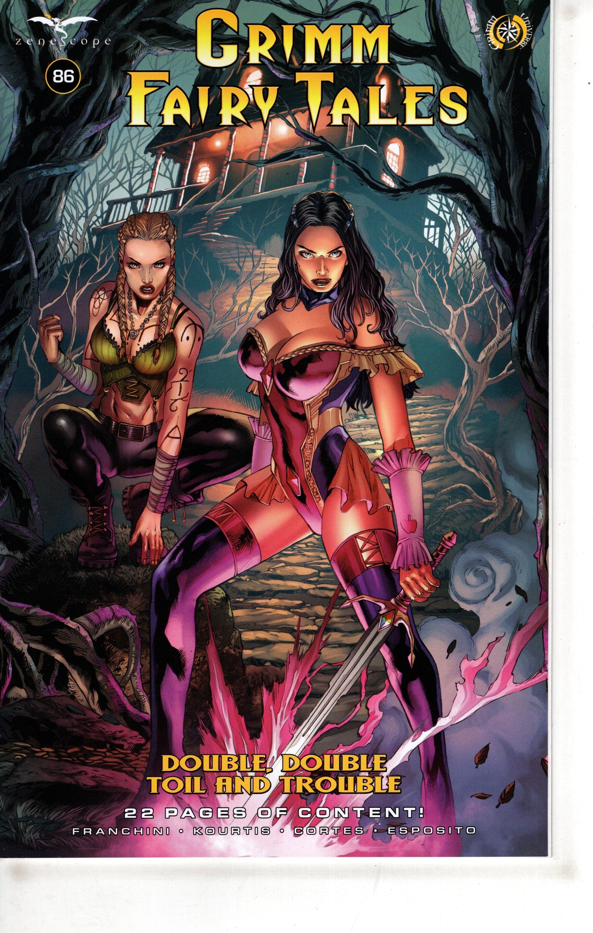 ZENESCOPE ENTERTAINMENT INC COMIC BOOK Grimm Fairy Tales #86 Cover B Igor Vitorino