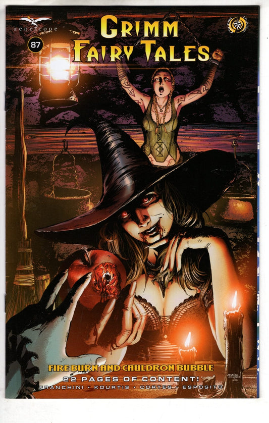 ZENESCOPE ENTERTAINMENT INC COMIC BOOK GRIMM FAIRY TALES #87 CVR B BABISU KOURTIS (DAMAGED COPY)