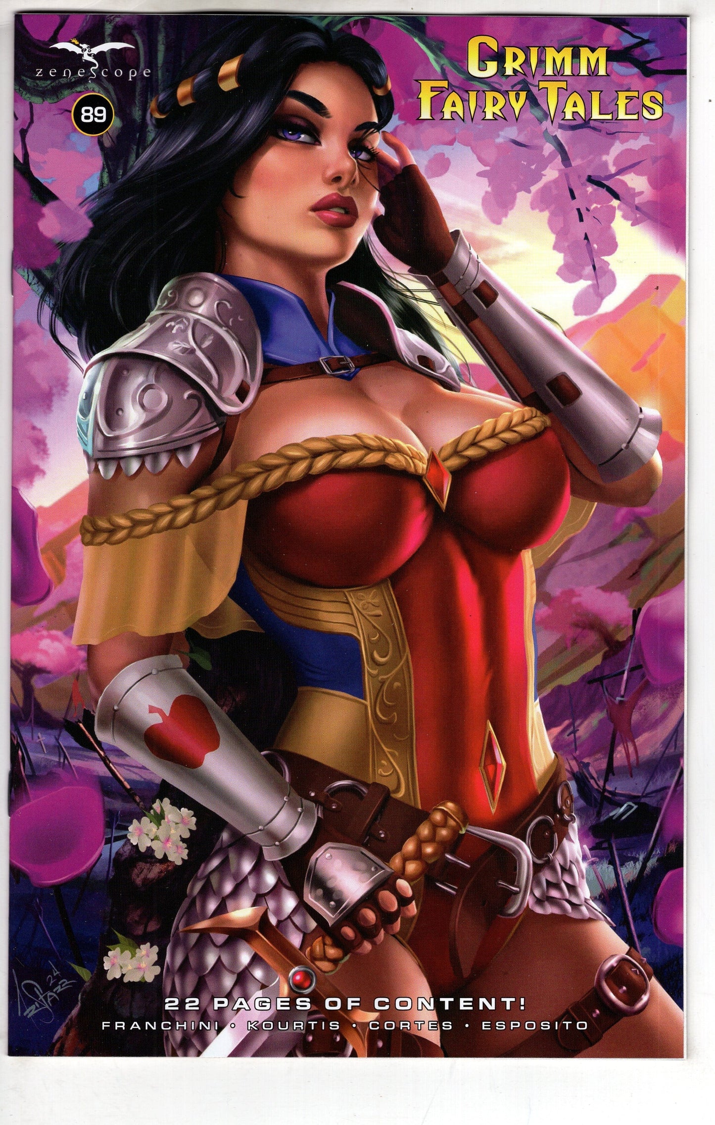 ZENESCOPE ENTERTAINMENT INC COMIC BOOK Grimm Fairy Tales #89 Cover C Tristan Thompson