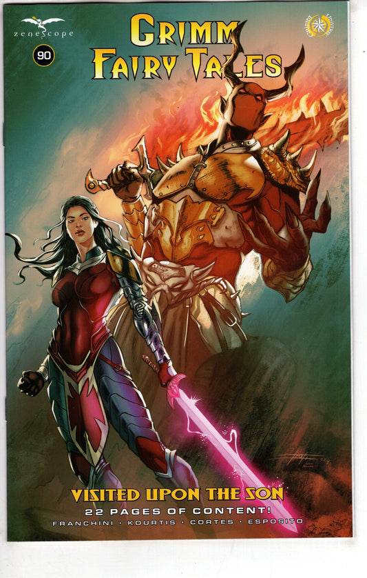 ZENESCOPE ENTERTAINMENT INC COMIC BOOK Grimm Fairy Tales #90 Cover A Luca Strati