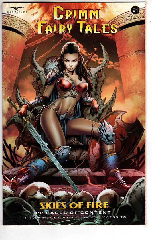 ZENESCOPE ENTERTAINMENT INC COMIC BOOK Grimm Fairy Tales #91 Cover A Igor Vitorino