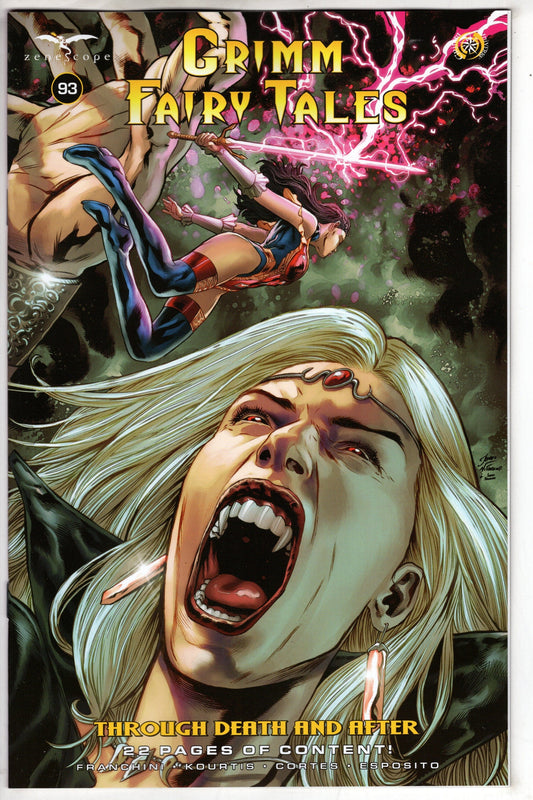 ZENESCOPE ENTERTAINMENT INC COMIC BOOK Grimm Fairy Tales #93 Cover A  Igor Vitorino